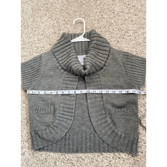 Charlotte Russe 90s Y2k Cableknit Turtleneck Short Sleeve Large Sweater - Picture 8 of 11